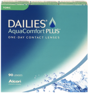 Boite de lentilles de la marque Dailies